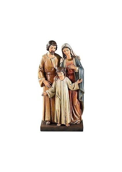 Avalon Galerisi Kutsal Aile Heykeli Reçine 20 cm Yükseklik