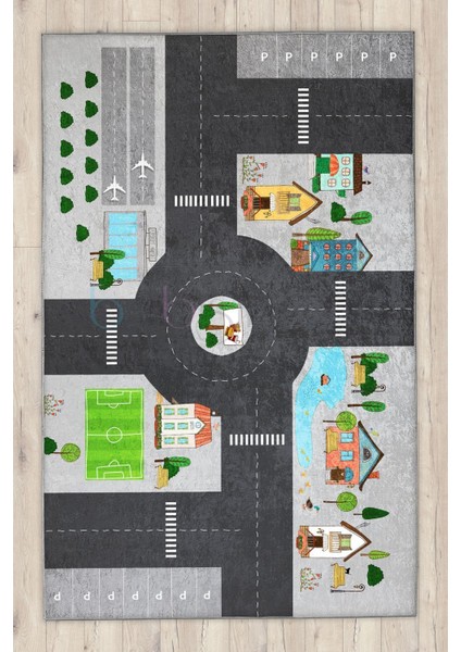 Yollu Oyun Halısı modelleri