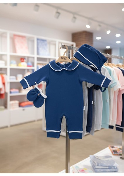 Erkek Bebek 3 Parça Tulum Seti modelleri