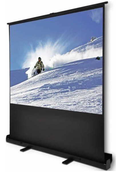 145x82 cm Taşınabilir Portatif Pull Up Floor Screen Projeksiyon Perdesi