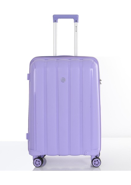 Polipropilen 3'lü Valiz Seti Büyük & Orta & Makyaj V305