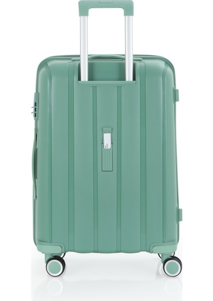 Polipropilen 3'lü Valiz Seti Orta & Kabin & Makyaj V305