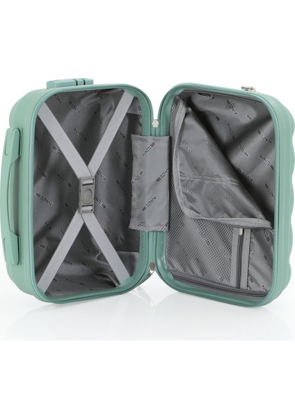 Polipropilen 3'lü Valiz Seti Orta & Kabin & Makyaj V305