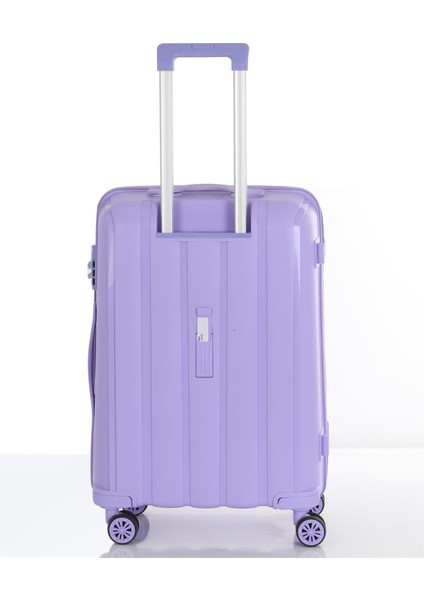 Polipropilen 3'lü Valiz Seti Orta & Kabin & Makyaj V305