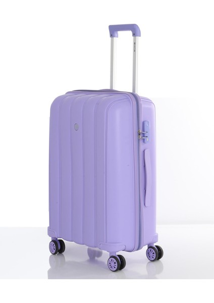 Polipropilen 3'lü Valiz Seti Orta & Kabin & Makyaj V305