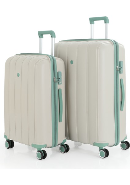 Polipropilen 2'li Valiz Seti Büyük & Orta V305