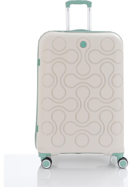 Polipropilen Valiz 75 cm Ergonomik Tutma Sistemi ve 360 Derece Dönebilir Tekerlekler ile