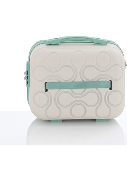 Polipropilen 3'lü Valiz Seti Büyük & Kabin & Makyaj V376