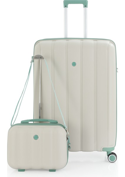 Polipropilen 2'li Valiz Seti Büyük & Makyaj V305