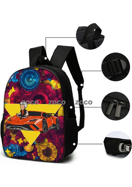 Yeni Omuz Çantası Öğrenci Okul Çantası Su Geçirmez Seyahat Çantası Seti Üç Set (Yurt Dışından) modelleri