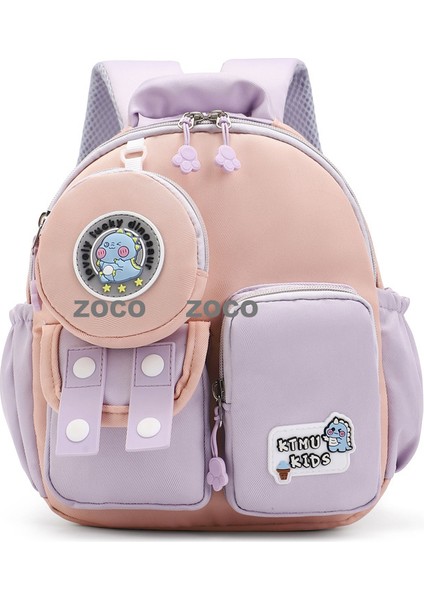 Anaokulu Okul Çantası Koreli Çocuk Omuzları Sırt Çantası Akını Serin Erkek ve Kız Gezi Aksesuarları Çantası Sevimli Küçük Sırt Çantaları (Yurt Dışından)