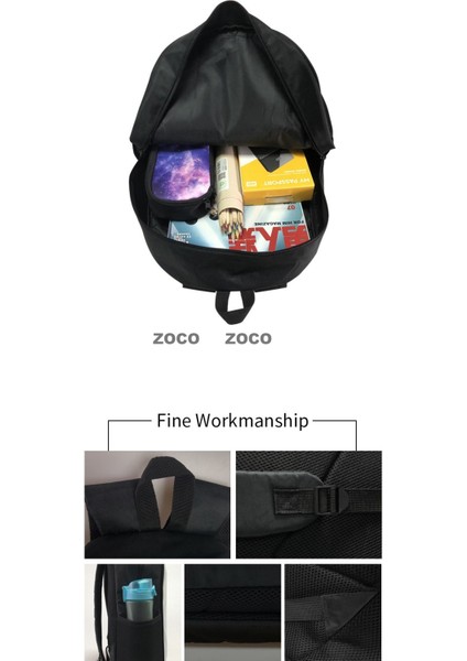 Yeni C Luo Sırt Çantası Cr7 Futbol Yıldızı 15 Inç Tek Katmanlı Omuz Çantası Büyük Kapasiteli Öğrenciler Çocuk Okul Çantası (Yurt Dışından) modelleri