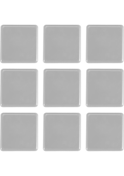 Squer Mobilya Kaydırıcıları Yeniden Kullanılabilir Planör Hareketli Ped, Ağır Mobilyaları Zemin Halı Yüzeyinde Kolayca Hareket Ettirirken (Yurt Dışından)