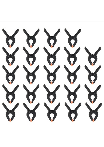 24X Yay Kelepçeleri, Evde Evrensel Kullanım Için Plastik Tutkal Kelepçeleri, Çalıştay, Fotoğraf Veya Model Yapımı (Yurt Dışından) fiyatları