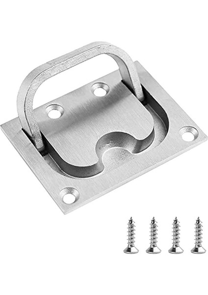 Paslanmaz Çelik Hatch Mandal Katı Tekne Kapak Kulpları Tekne Güverte Kapak Kulpları Halka Çekiyor Algılayan Kapak Kulpları (Yurt Dışından)