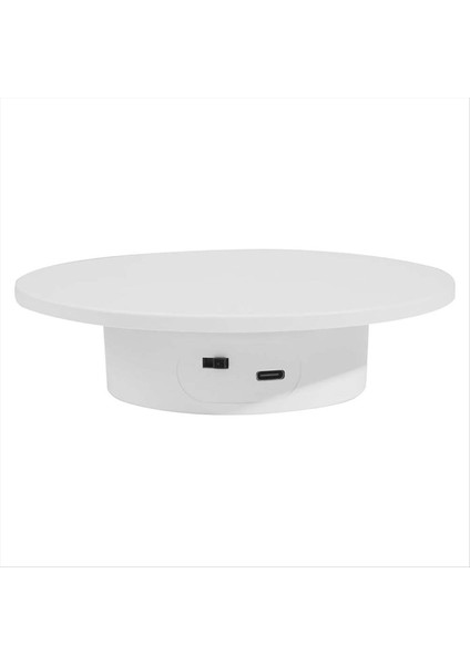 Motorlu Dönen Ekran Standı, 360 Elektrikli Döner Çarp Çarpıştırma Üssü Tembel Susan, Yük Taşıyan 11 Lbs, Fotoğrafçılık Için (Yurt Dışından)