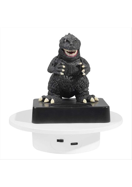 Motorlu Dönen Ekran Standı, 360 Elektrikli Döner Çarp Çarpıştırma Üssü Tembel Susan, Yük Taşıyan 11 Lbs, Fotoğrafçılık Için (Yurt Dışından) indirimleri