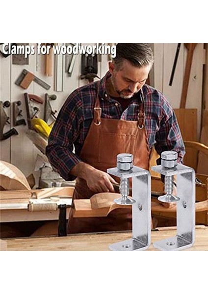 Metal Kelepçe Ağır Hizmet Kelepçesi C Kelepçe Ağaç Işleme Kelepçesi Geniş Çene Açıklıkları (65MM), 2pcs (Yurt Dışından) indirimleri