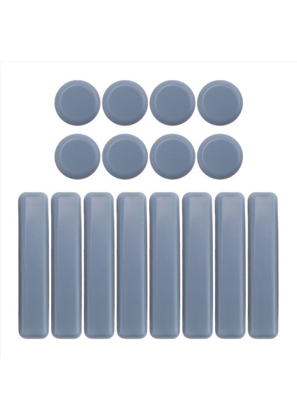 16 Pcs Mobilya Kayar Ptfe Kaydırıcılar Kendi Yapışkan Mobilya Kaymaları Mobilya Için Yuvarlak Kare Seti Kolay Taşıma (Yurt Dışından) fiyatları