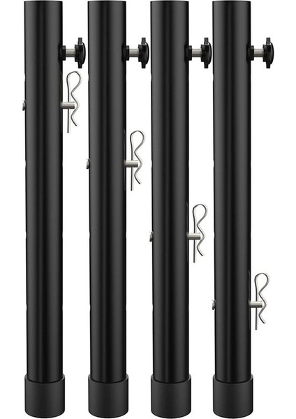 Katlanır Masalar Için Masa Bacak Uzatıcıları Düz/bükülmüş Bacak, Katlanır Masa Bacak Uzantıları, Yükseklikler Ayarlanabilir Yükselticiler - 4 Adet (Yurt Dışından)