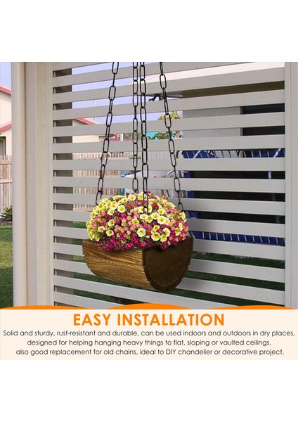 Vintage Avize Asılı Lamba, Kırmızı Bronz Için 1m Ağır Hizmet Tipi Zincir (Yurt Dışından) indirimleri