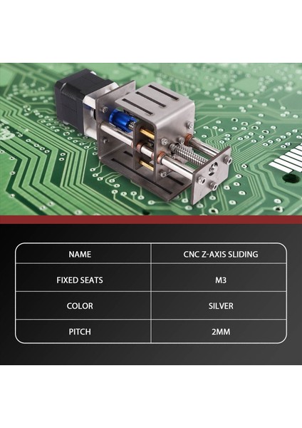 Cnc Z Ekseni Sürgeme Tablosu Cnc Yönlendirici Kiti Dıy From Küçük Şanzıman Modülü 100MM Mesafe Ahşap Miller Z Eksen Motoru (Yurt Dışından) modelleri