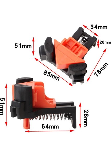 Ağaç Işleme Kelepçesi 90 Derece Kelepçe Ahşap Açısı Kelepçe Kelepçe Ahşap Işleme El Takımı Açısı Kelepçe Yardımcı Fiksasyon Aracı (Yurt Dışından) fiyatları