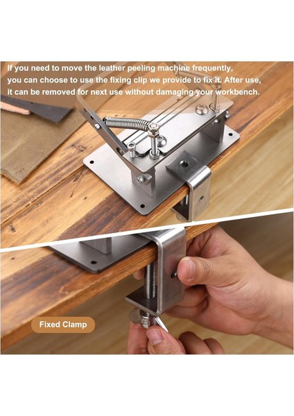 Manuel Deri Ayırıcı, Kelepçeli Deri Kayma Aletleri, Deri Zanaat Çalışma Aracı Için Deri Skiver Makinesi (Yurt Dışından) fiyatları