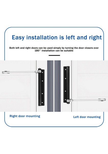 Güvenlik Kapısı Kapatırlar, Konut Kapısı Yakın, Ekran Kapısı Yakın, Ayarlanabilir Otomatik Kapı Konut Için Yakın, 2 Pcs (Yurt Dışından) fırsatları