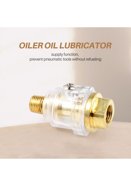 Sıkıştırılmış Air Oiler Yağı Yağlayıcı 6mm Sıkıştırılmış Hava Misti Yağı 1/4 &quot; (Yurt Dışından) modelleri