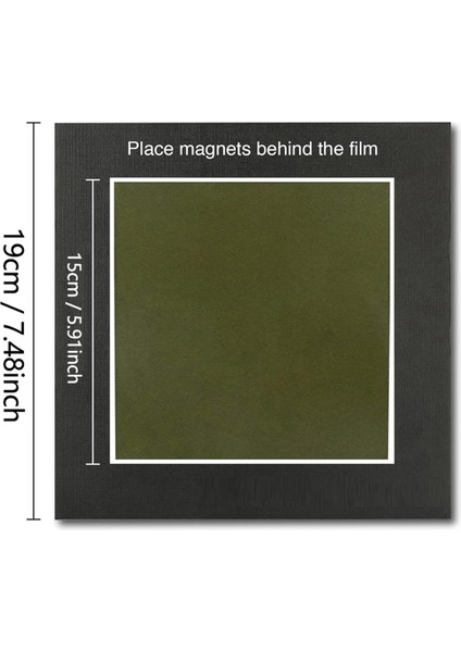 Manyetik Izleme Filmi, Bilimsel Projeler Için 6ınchx 4inch Manyetik Alan Izleyici, Yeniden Kullanılabilir ve Otomatik Kurtarma (Yurt Dışından) fırsatları