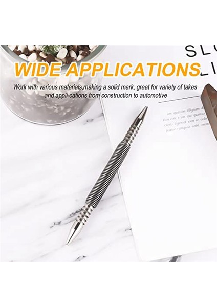 2pcs Çift Kafa Tırnak Setleyicileri, 3/32 ve 1/8 Inç Yay Tırnak Seti Çekiçsiz Tırnak Ayarlayıcı Set Seti Kapı Menteşe Pimi Çıkarma Aracı (Yurt Dışından) fırsatları