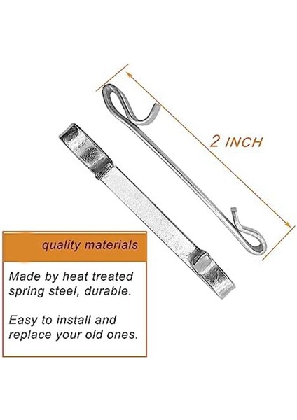 Erken 2 Inç Çift Döngü Takım Kutusu Çekmece Slayt Klipleri Takım Kutusu Aksesuarları Yedek Parçalar (12 Adet) (Yurt Dışından) fiyatları