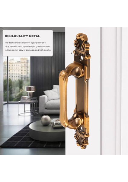 2pcs Avrupa Tarzı Kapı Kolu, Kapı Çekme Kolu, Kabine Çekmecesi Için Metal Sürgülü Kapı Kolu Dolap Aksesuarı (Yurt Dışından) indirimleri