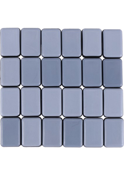 24 Adet Mobilya Kaydırıcıları ve Giderler Halı Hareketli Mobilyalar Için 25X35MM Kendi Yapışkanlı Mobilya Planörleri (Yurt Dışından)