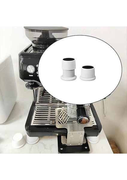 2 Masa Bacak Pedleri, Ayarlanabilir Güçlendirici Pedler, Kaymaz, Sandalye Bacak Kapakları, Parke Zeminler Için Zemin Koruyucuları (Beyaz) (Yurt Dışından) modelleri