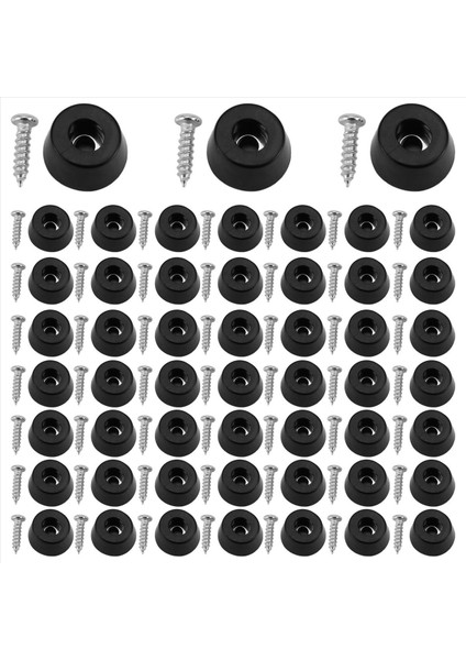 52PCS Kesme Tahtası Için Kauçuk Ayaklar (0.31X0.59 Inç) Sandalyeler ve Diğer Mobilyalar Için Çizik Kauçuk Kesme Tahtası Ayakları (Yurt Dışından) fiyatları