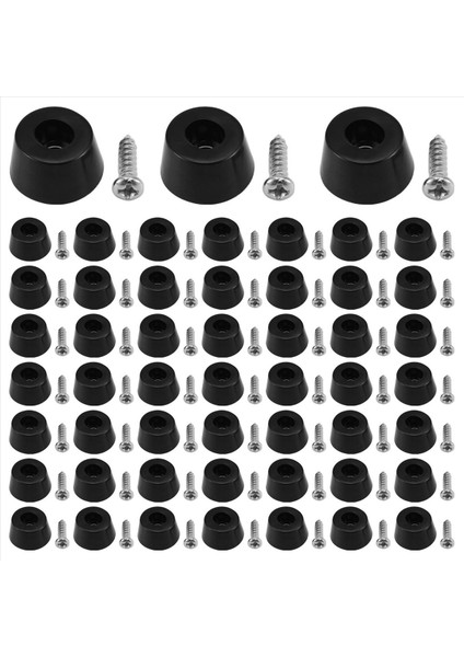 52PCS Kesme Tahtası Için Kauçuk Ayaklar (0.31X0.59 Inç) Sandalyeler ve Diğer Mobilyalar Için Çizik Kauçuk Kesme Tahtası Ayakları (Yurt Dışından) modelleri