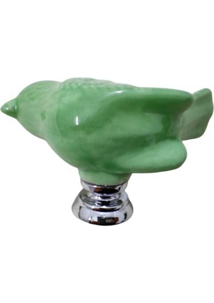 4 Pack Yeşil Sevimli Kuş Tasarım Dolabı Kapı Düğmeleri, Seramik Çekmece Düğmeleri, Vintage Dolap Çekme Kolu (Yeşil) (Yurt Dışından) fiyatları