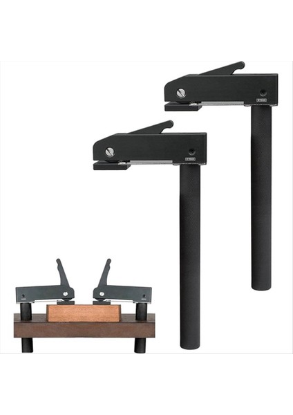 Ganwei, 2pcs Ahşap Işleme Hızlı Tutun Tezgah Köpeği Kelepçe Masaüstü Hızlı Oyunculuk Aşağı Tutma Kelepçesi 19MM Köpek Deliği Için Hızlı Sabit Klips (Yurt Dışından) fiyatları