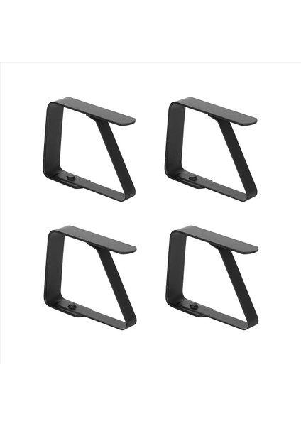 4 Adet Siyah Siyah Masa Örtüsü Klipsi Masa Örtüsü Sabitleme Klipsi 5X4CM Masa Örtüsü Klipsi Büfe Ziyafet/barbekü/bahçe Partisi Için (Yurt Dışından)