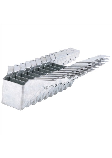 10PCS 2x6 Kiriş Askısı, Ölçüm Çift Kesme Yüz Montaj Kiriş Askısı, Kirişler Için Kasırga Bağları Zemin Için Braketler (Yurt Dışından) fiyatları