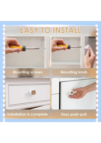 6 Paket Beyaz Ahşap Hayvan Desen Çekmece Düğmeleri Yuvarlak Şekil Hayvan Çekmecesi Çeker Sevimli Dresser Düğmeleri Dolaplar Topuzlar (Yurt Dışından) indirimleri