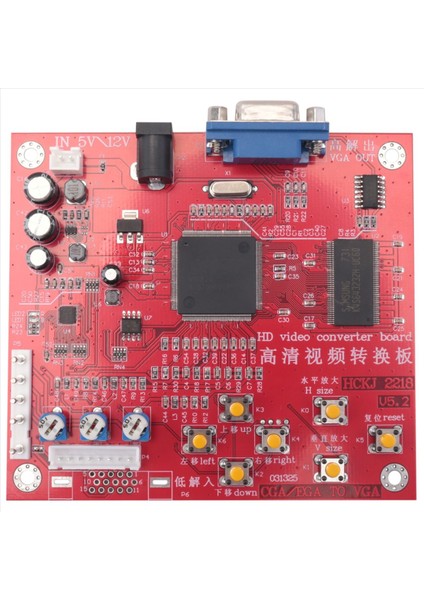 Arcade Game Cga - VGA Dönüştürücü Video Oyunu Dönüştürücü Kurulu Rgbs/cga - VGA Hd Rgb - VGA Dönüştürücü (Yurt Dışından) fiyatları