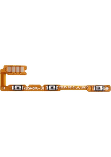 Honor X7A Güç Düğmesi ve Ses Düğmesi Esnek Kablosu (Yurt Dışından)