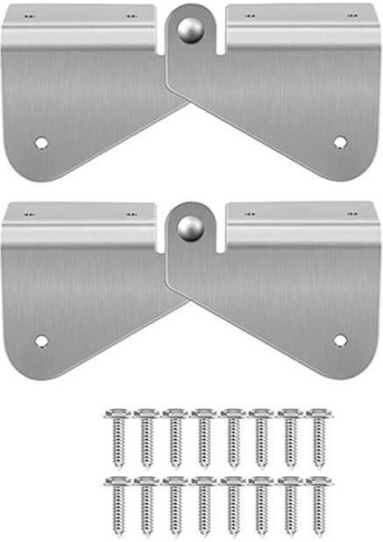 2 Adet Oluk Uzatma Menteşesi Ayrıca Her Boyutta Dikdörtgen Veya Kare Iniş Borusu Için Kolay Diy Kurulum Vidaları Içerir (Yurt Dışından) fiyatları