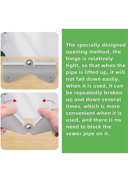 2 Adet Oluk Uzatma Menteşesi Ayrıca Her Boyutta Dikdörtgen Veya Kare Iniş Borusu Için Kolay Diy Kurulum Vidaları Içerir (Yurt Dışından) modelleri