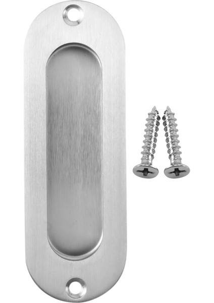 1pcs Dikdörtgen Yüz Düzeltme Yıkama Gömme Sürgülü Kapı Çekme Sapı Paslanmaz Çelik (Yurt Dışından)