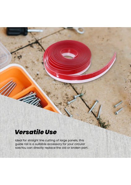 300CM Kılavuz Kısa Koruma Koruma Yedek Şerit Pist Testere Kılavuzu Kılavuz Demiryolu Koruma Koruma Güç Alet Aksesuarları (Yurt Dışından) fırsatları