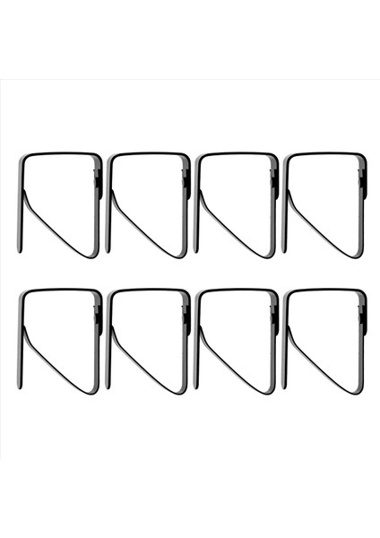 8 Paket Paslanmaz Çelik Masa Örtüsü Klipsleri Siyah Piknik Masa Örtüsü Klipsleri Ayarlanabilir Önleyici Sabit Klips Masa Bezi Tutucu (Yurt Dışından) modelleri